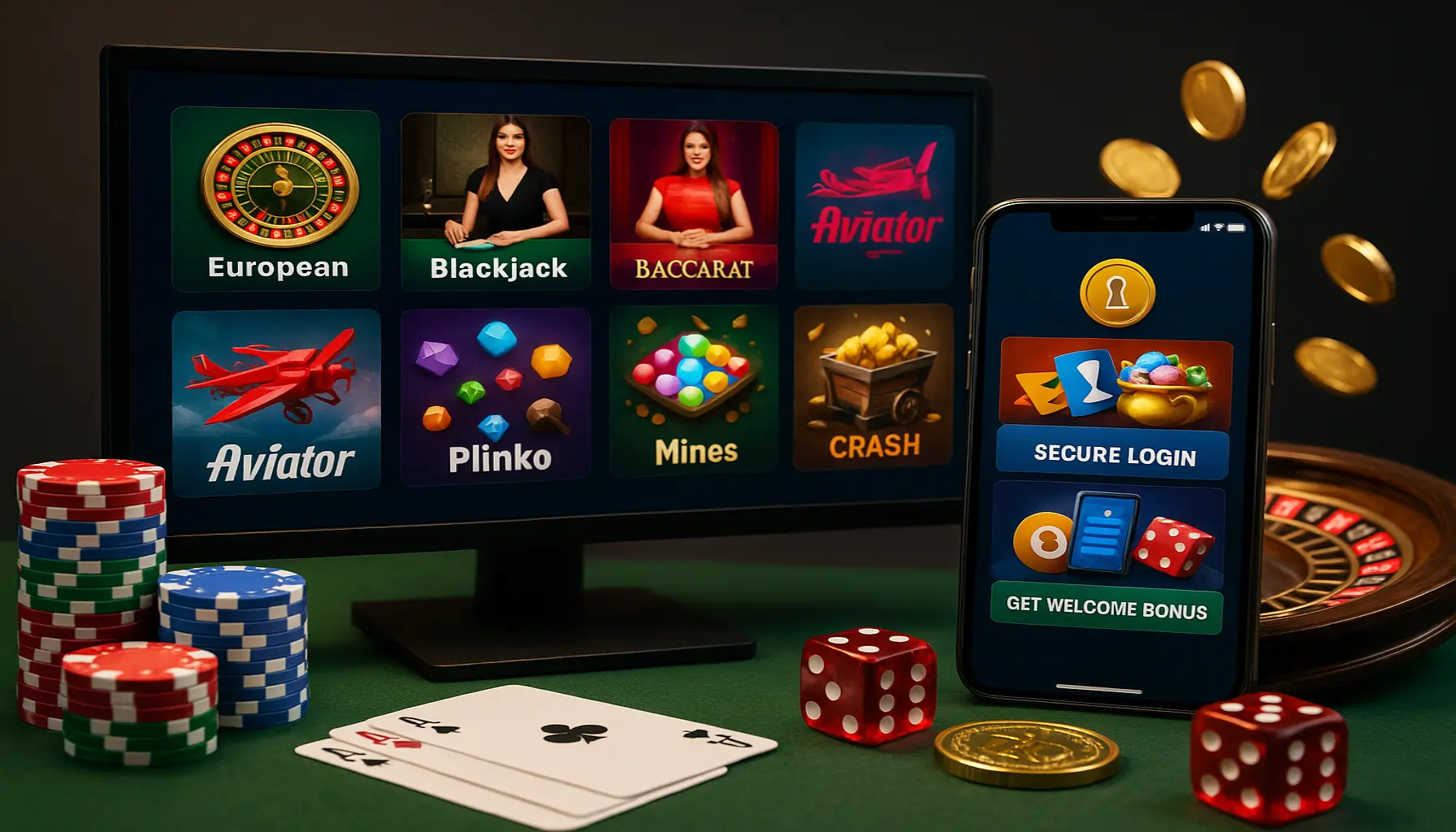 Jogos de cassino online JOGUEFACIL