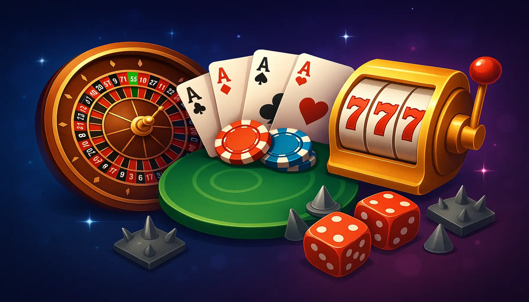 Jogos de cassino online inovadores e emocionantes na JOGUEFACIL